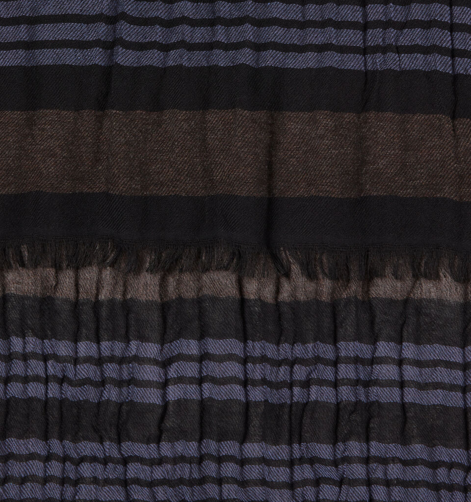 Striped scarf - null - Multi-color | Sisley image number 2